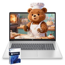 HP 17.3" FHD Laptop computer AMD Ryzen 5 7430U UpTo 64GB RAM 2TB SSD Win11Pro US