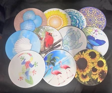 2Pk Robbins Aria Screen Door Magnet Vinyl 5.75" You Choose Twist Click Lock