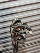 Ping G10 Left Handed Irons 4-pw-sw Black Dot Golf Pride Grips Stiff Flex