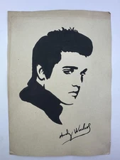 Andy Warhol COA Art Painting Original Drawing Vintage Paper Signed