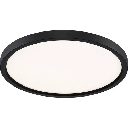 Outskirts - 28W LED Flush Mount-1 Inch Tall and 15 Inch Wide-Brushed Nickel - Picture 12 of 12