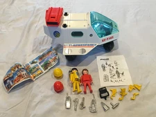 VINTAGE Playmobil 3534 Playmospace Space Ship Shuttle Astronaut 1986  INCOMPLETE
