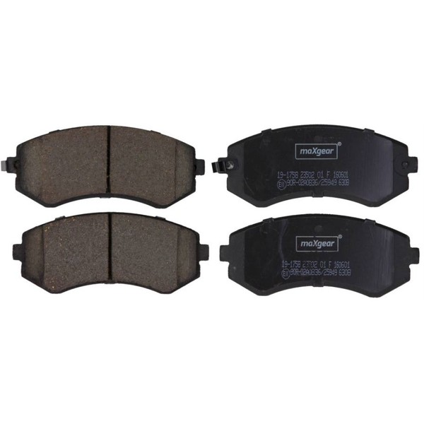 Maxgear BremsbeläGe Bremsbelegsatz Hinten FüR Nissan Almera I Hatchback-image