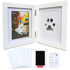 Paw Print Pet Keepsake Photo Frame  Extra Large Ink Pad Kit  Dog Paw Print Kit