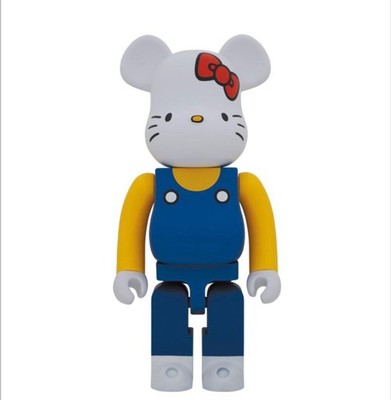 BE@RBRICK HELLO KITTY (Blue Oeralls ersion) 1000%