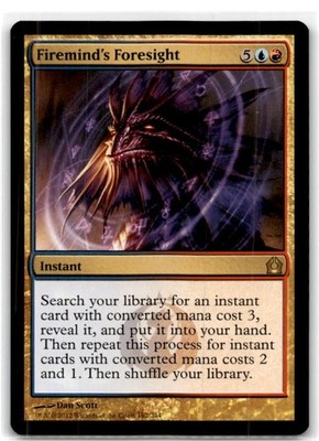 Magic the Gathering #162/274 Firemind's Foresight