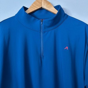 REDVANLY Hubbard Pullover Shirt Mens XL Blue 1/4 Zip Golf Performance Stretch