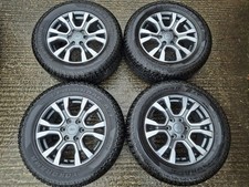4x Genuine Ford Ranger 18" Wildtrak Alloy Wheels + Yokohama AT Tyres 8mm