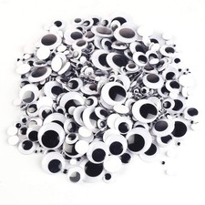 1500 Pcs Self Adhesive Wiggle Googly Eyes 4-30mm