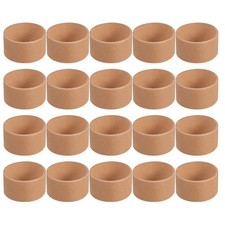  20 Pcs Hand-painted Paper Tube Small Cardboard Tubes for Craft Crafts