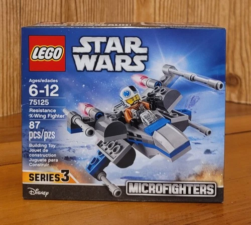 LEGO 75125 Star Wars Resistance X-Wing Fighter Microfighters SEALED RETIRED