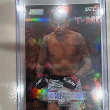 Topps 2026 Stadium Club UFC Brandon Royval #39 Rainbow Foil Serial /25