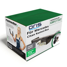 Oris Anhängerkupplung starr & 13poliger E-Satz für Mercedes Citan Kasten/Bus 12- Oris Anhängerkupplung starr & 13poliger E-Satz für Mercedes Citan Kasten/Bus 12-