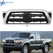 Plastic Grill 5310004360 Front Grille For Toyota Tacoma 2005-2011 Black+Chrome