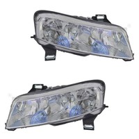 Scheinwerfer Set Links & Rechts H1/H1/H7 Mit Nebelscheinwerfer FüR Fiat Stilo