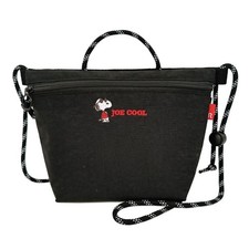 Black ROOTOTE 8438 IP. Sacoche Poly. Peanuts-0F ROOTOTE Snoopy Shoulder Bag