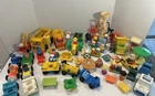 Vintage Fisher Price Little People Lot Figures Vehicles Animals 70’s & 80’s