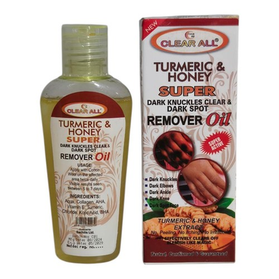 #ad clear all Turmeric Honey Super dark knuckles clear amp; dark spot remover oil 1pc $24.99