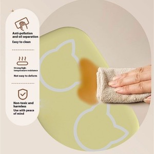 Distributeur d'eau pour animaux de compagnie électrique Chauffage Placemat Coffre-fort Chauffer Pad pour chats de chien Bol