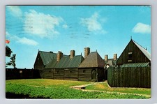 Canada- Nova Scotia Port Royal Nat l Historic Park Postal Vintage c1972 Postcard