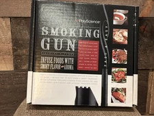 PolyScience Smoking Gun Hand Held Smoke Flavor Infuser Wood Chip