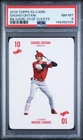 2019 TOPPS 52-CARD BASEBALL GAME 10 OF CLEATS SHOHEI OHTANI PSA 8