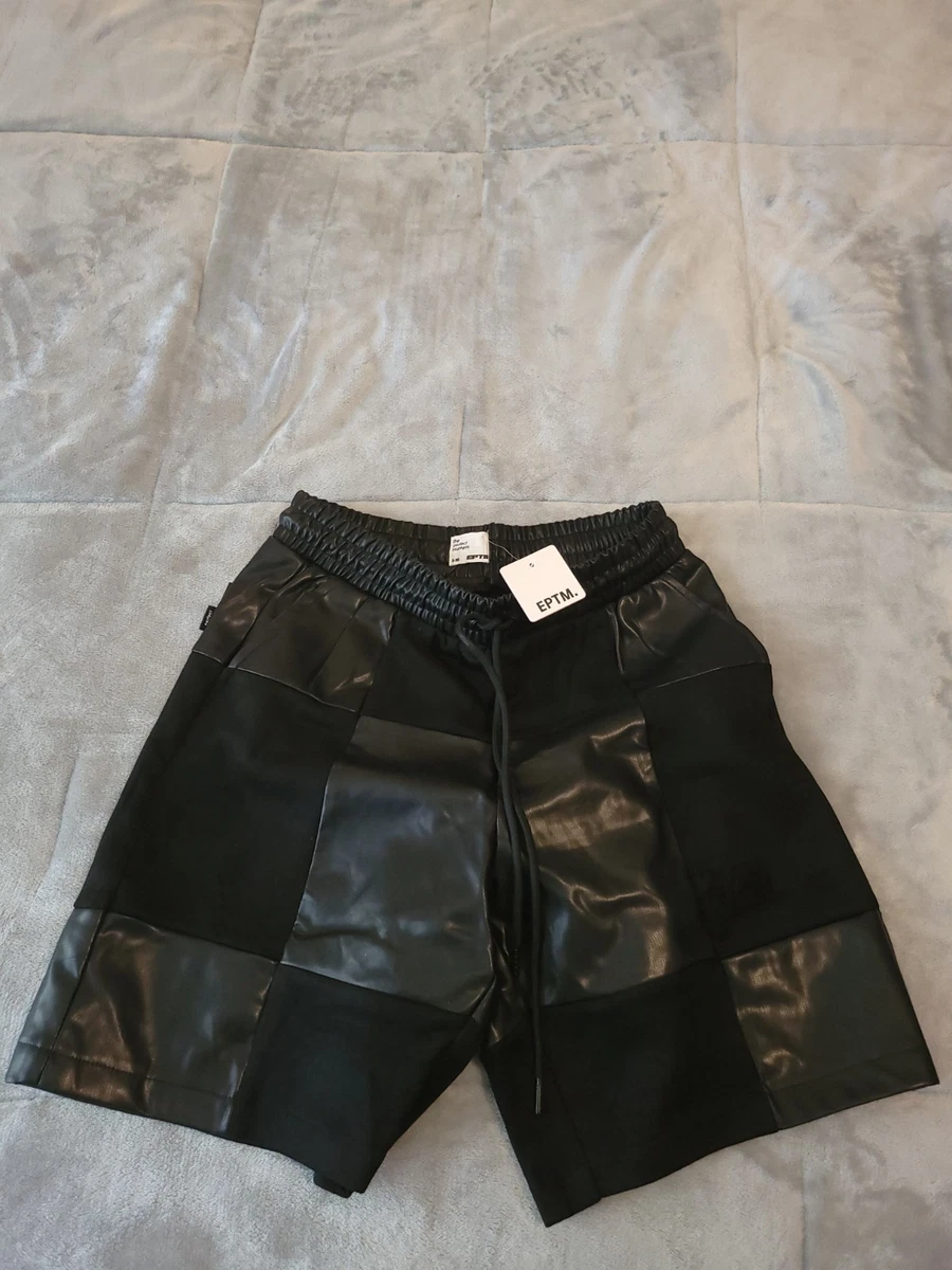 Faux Leather Shorts for Men for sale | eBay