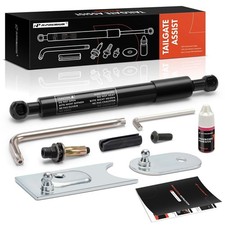 A-Premium Tailgate Assist Lift Supports Shock Struts Compatible with Black