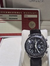 OMEGA Speedmaster Day Date MK40 Auto Chronograph 39mm Black Ref 3520.50 FULL SET