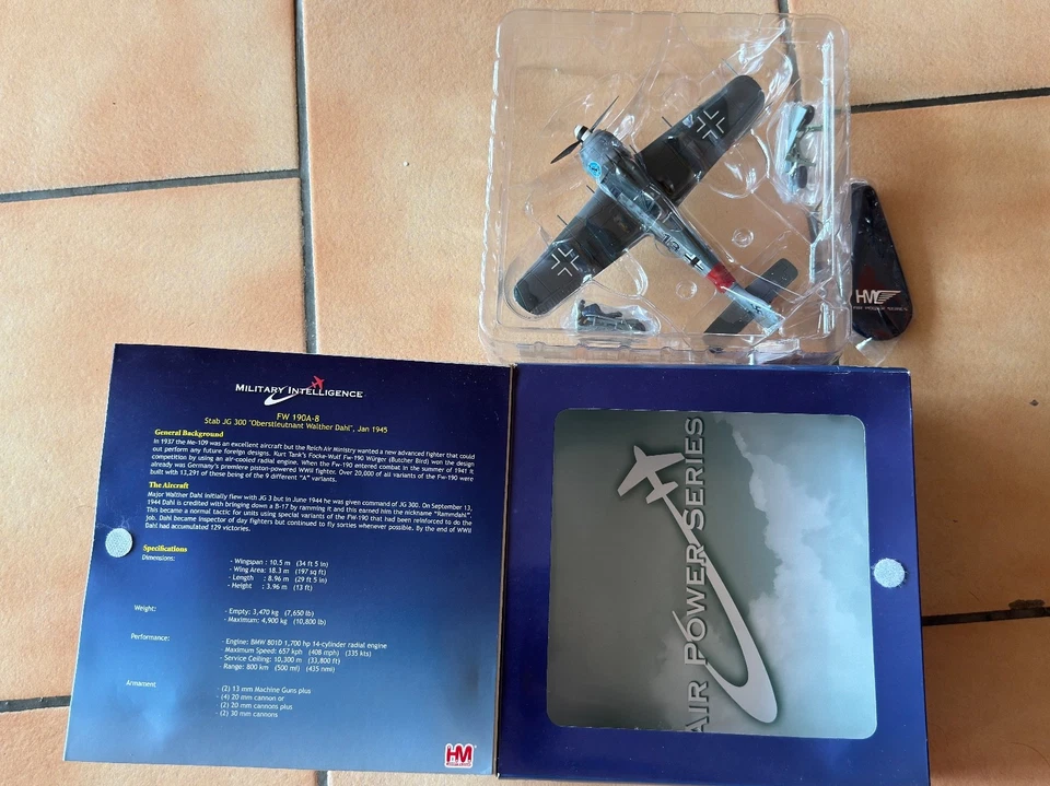 FW 190A-8 - 1:48 Hobby Master – Air Power Series – Réf. HA7401 - Photo 3/4