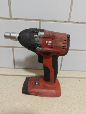 Hilti SIW 22-A 22V Akku Schlagschrauber 1/2 Antrieb funktioniert aber hat Mängel