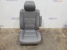 07 2007 Toyota Landcruiser Front Bucket Seat Gray Leather Right Passenger 07 2007 Toyota Landcruiser Front Bucket Seat Gray Leather Right Passenger