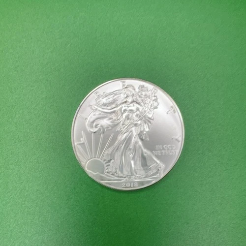 U.S. Mint Liberty American Eagle 2018 1 oz Silver Coin .999 Fine