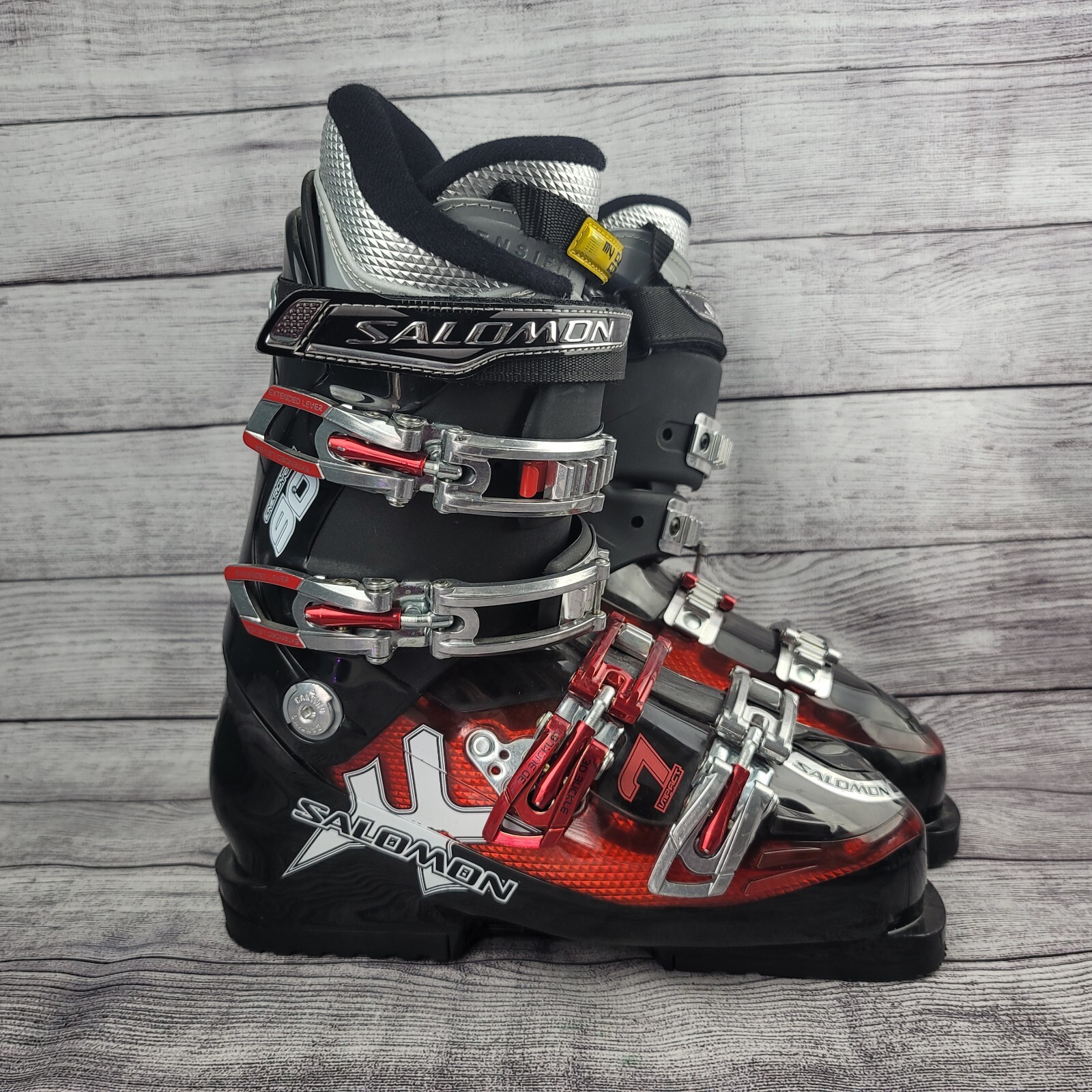Scarponi da sci uomo Salomon Impact 7 297 mm Energyzer 90 Mondo TAGLIA 25 5