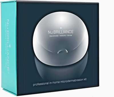 NuBrilliance Microdermabrasion Kit Skin Care System Rejuvenate Restore Renew NIB