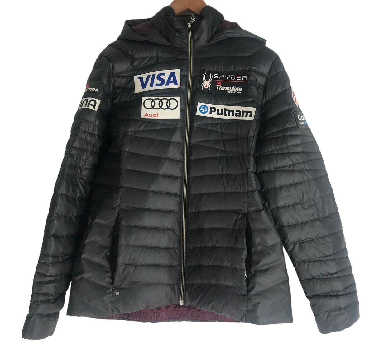 美良品 SPYDER スパイダー U.S.SKI TEAM パーカージャケット