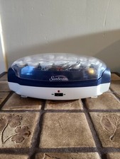 VTG Sunbeam SureSetter 20 Hot Rollers 20 Hair Curlers SBPC70 Clips Prom Pageant