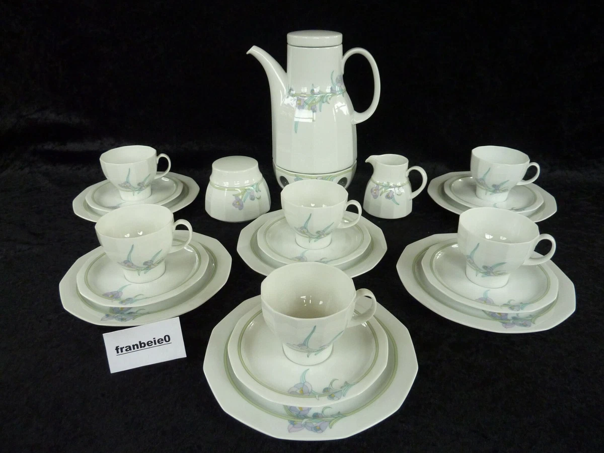 Service de table 18 Pcs Antoinette-Or - | Livraison
