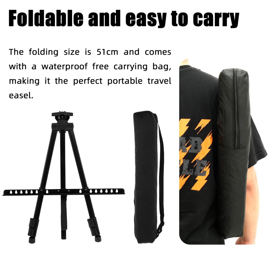 Easels for Painting Art Painting Display Easel Stand Adjustable Metal