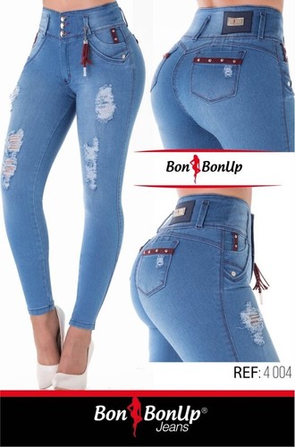 Jeans colombianos Butt Lifter fajas colombianas levanta cola Bon Bon hasta  4004 | eBay