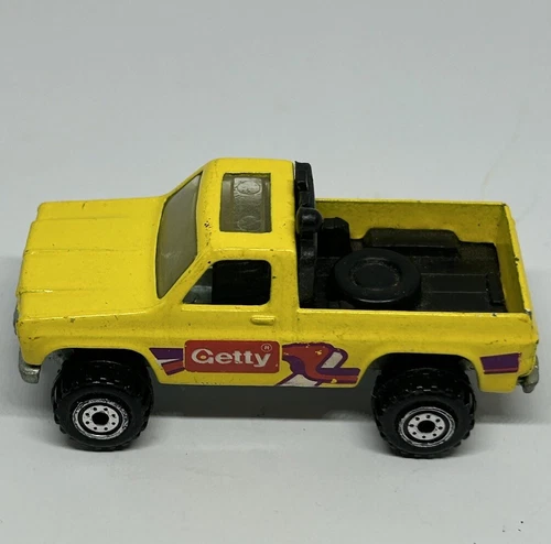 VINTAGE 1977 HOT WHEELS GETTY PICKUP TRUCK MADE IN MALAYSIA Used