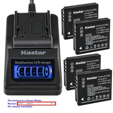 Kastar Battery LCD Quick Charger for Kodak LB-080  Kodak PlaySport Zx5 SP1-YL3