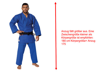 Judoanzug DanRho  Ultimate 750 IJF, Wettkampfanzug 150-190 S/M blau