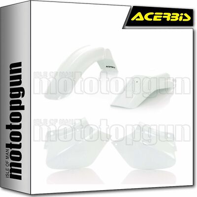 ACERBIS 0007573 PLASTICS KIT WHITE HONDA XR 250 R 1996 96 1997 97