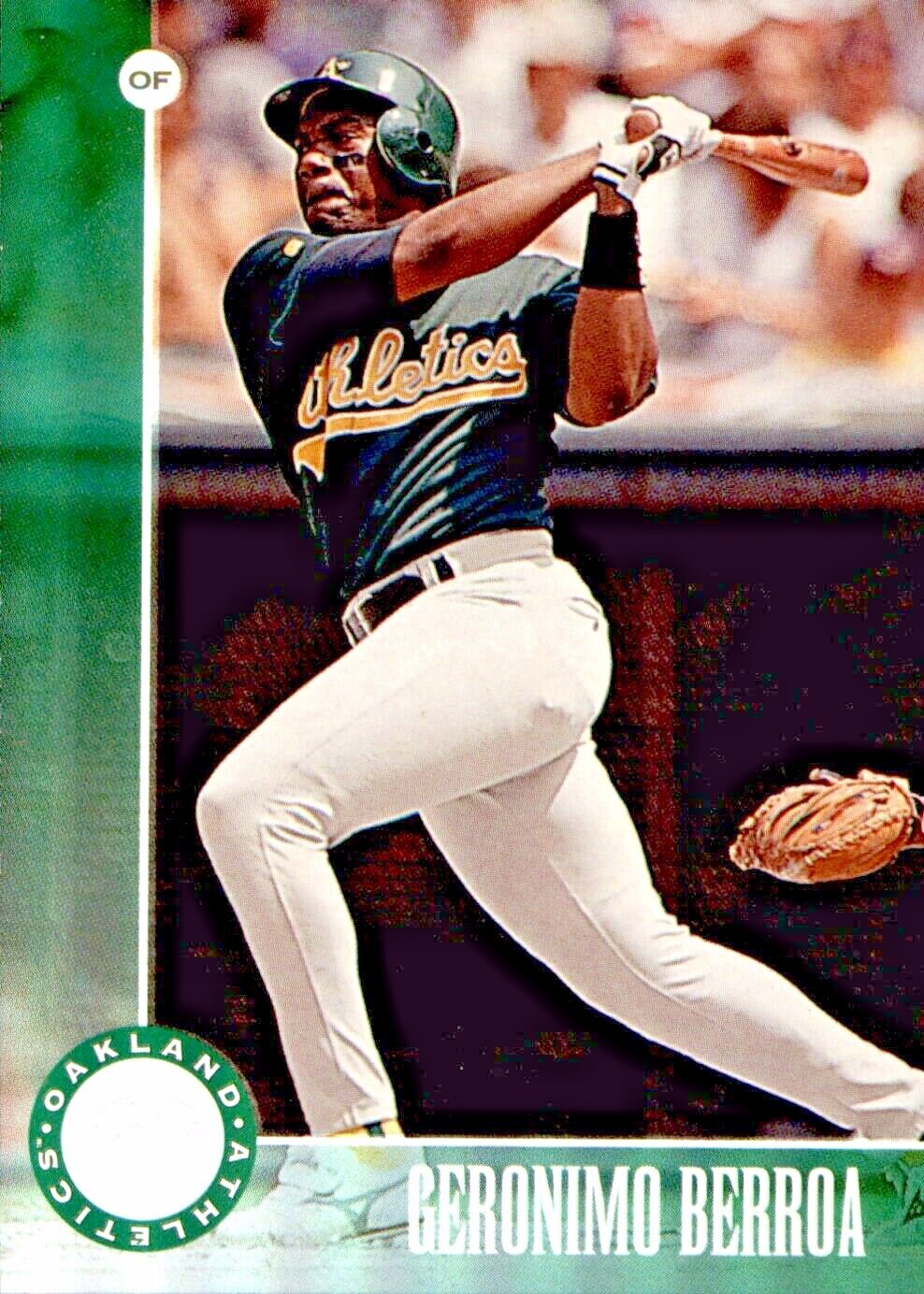 1996 Leaf Geronimo Berroa Silver Press Proof #158