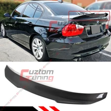 FOR 2006-11 BMW E90 3 SERIES M3 SEDAN PSM STYLE CARBON FIBER TRUNK SPOILER WING