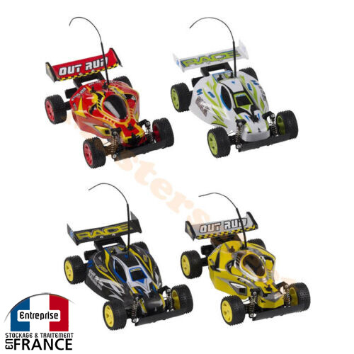 Buggy voiture RC télécommandée sans fil 23cm avec amortisseur tout-terrain