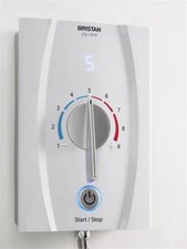 Bristan Joy Care White Electric Shower 9.5kw - Discontinued Fitted Never Used