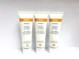 3 X Ren Clean Skincare Radiance Glow Daily Vitamin C Gel Cream 5oz 15ml New Ebay