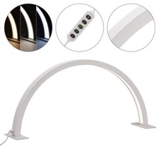 LAMPADA AD ARCO TUNNEL LED DA TAVOLO BIANCO PROFESSIONALE ESTETISTA SENZA OMBRE